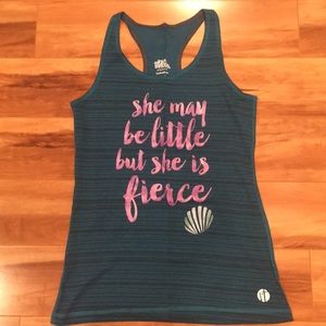 Raw Threads Athletics Tank-She May Be Little...